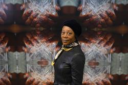 Photo of Sonia Boyce. Photo of Sonia Boyce.