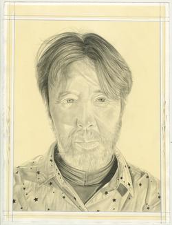 Portrait drawing of Yuji Agematsu by Phong H. Bui