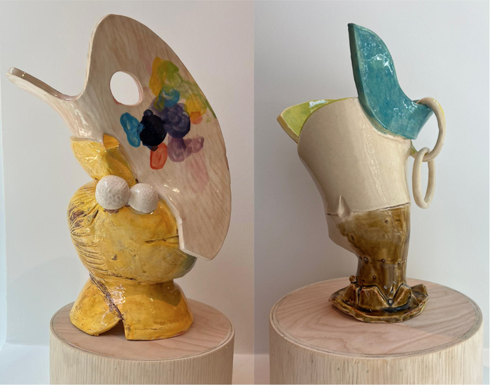 Alejandra Seeber, Trophy 1 and 2, 2024 Alejandra Seeber, Trophy 1 and 2, 2024
