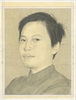 Drawing of Jessamine Batario by Phong Bui