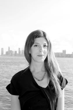 Black and white photo of Alison Burstein