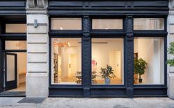 A color photograph of the storefront of New York's Canada Gallery. A color photograph of the storefront of New York's Canada Gallery.