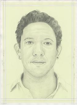 Portrait drawing of Tiago Gualberto by Phong H. Bui