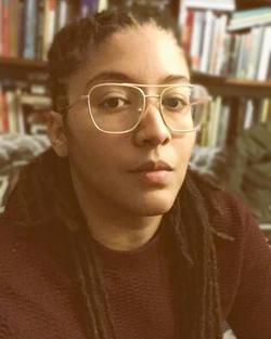 A photo of poet Michal "MJ" Jones. A photo of poet Michal "MJ" Jones.