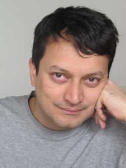 A portrait of Ranjit Hoskote