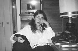 Black and white photo of Rachel Valinsky