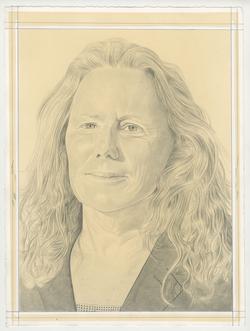 A portrait of Carol Szymanski by Phong H. Bui. 