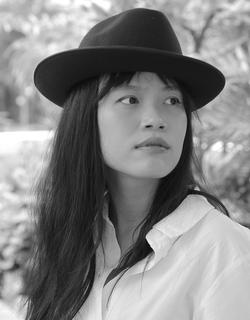 Black and white photo of Thao Nguyen Phan