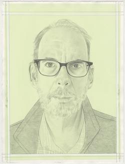Portrait drawing of Tom McGlynn by Phong Bui